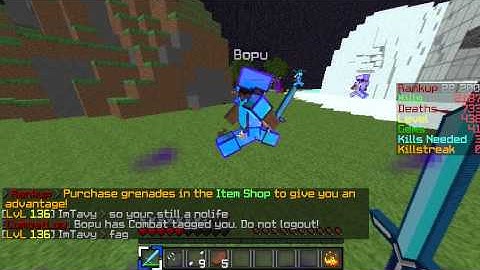 Bopu using kill auro and click tp