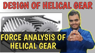 Forces of Helical Gear | Force Analysis of Helical Gear