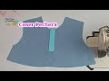 2 very simple ways to sew a placket / Aprende a coser una pechera/ costura para principiante