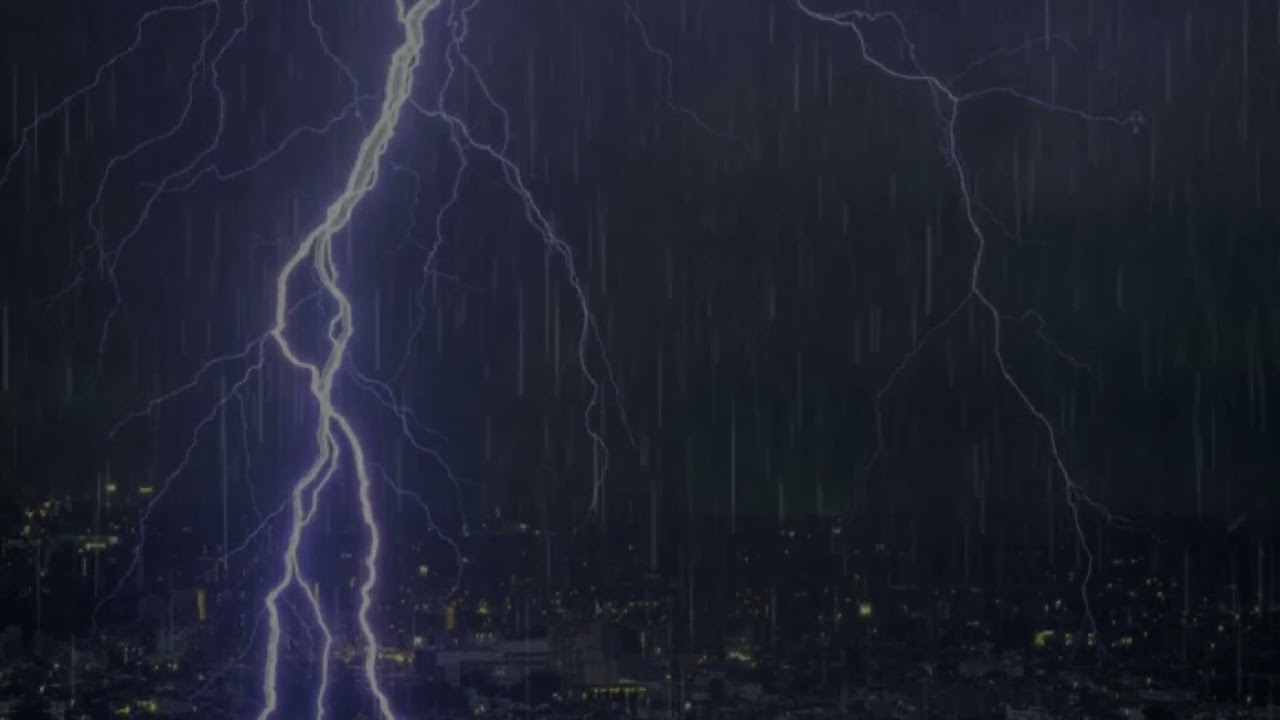 10시간 지리산 노고단 거센 빗소리천둥 white noise rain asmr 깊은잠오는 빗소리 천둥 깊은수면유도 thunder deep sleep 백색소음