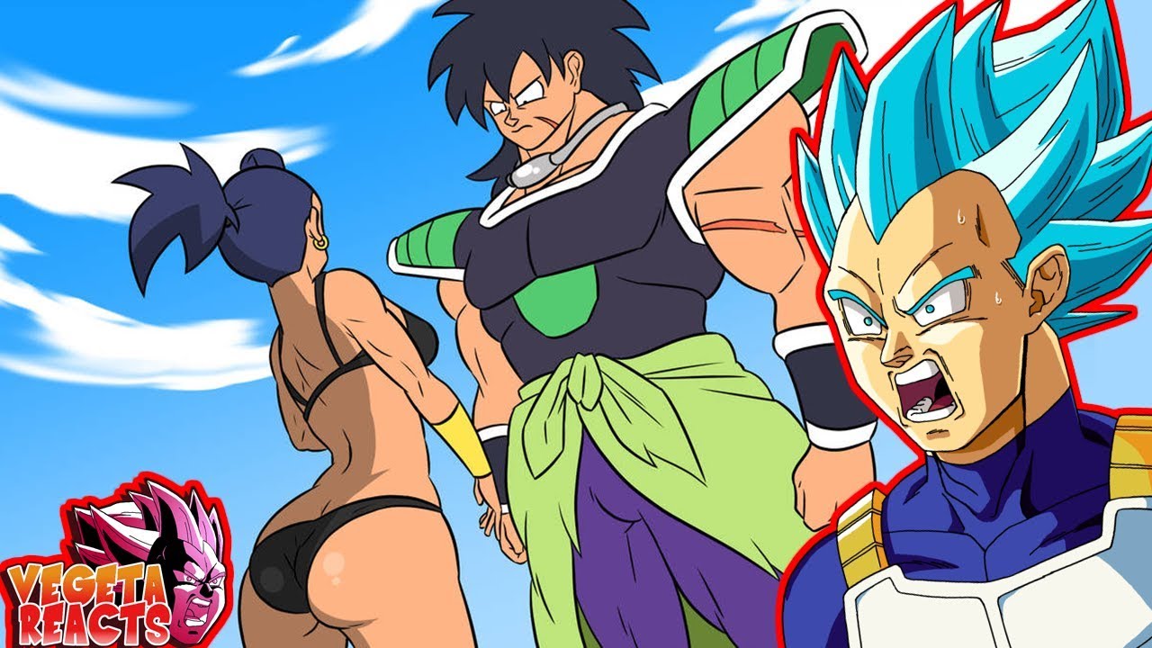 Vegeta Reacts To BROLY VS KALE, Dragon Ball Parody
