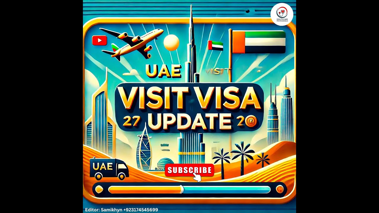 UAE Visit Visa Update || Health Care Professionals 