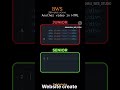 vs code me class me junior and senior #webdevelopment #visual #coding