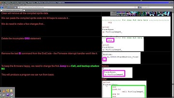 Lesson Aku23 - ChibiAkumas Compiled Sprite Compressor for the Amstrad CPC and ZX Spectrum