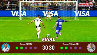 Pes 2021  Team Messi Vs Team Ronaldo  Penalty Shootout Final  Efootball Gameplay