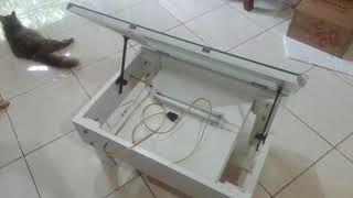 Meja gambar lesehan custom A2