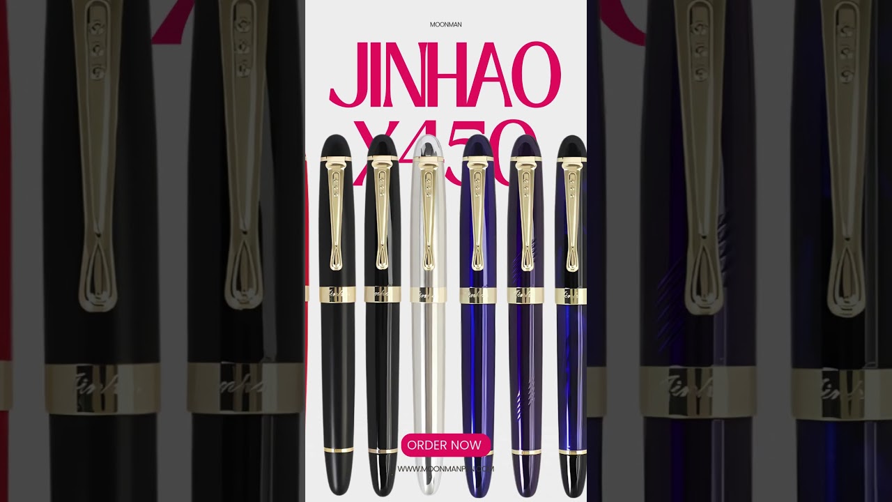 Jinhao X450 Fountain Pen – Bold Design, Smooth Nib, Ideal for Writing & Gifting 