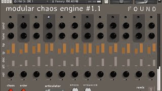 Modular Chaos Engine #1.1 Found update
