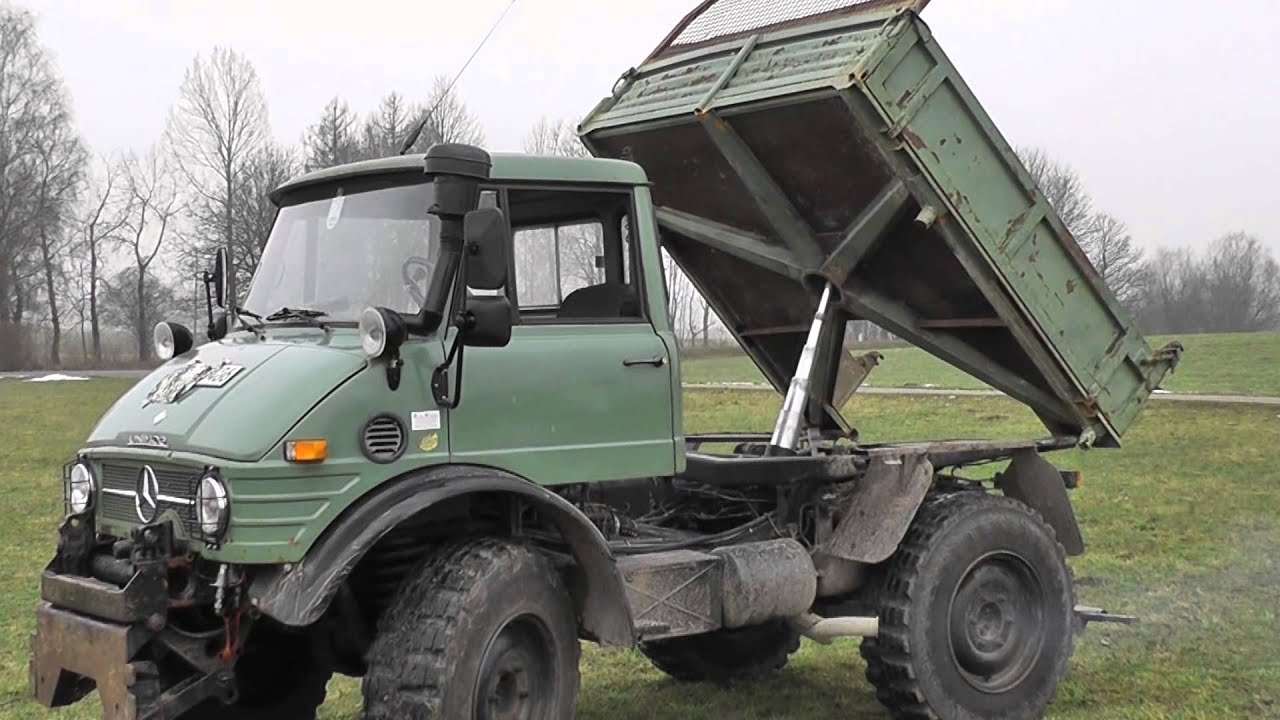 Unimog 406 U900 Mit Heckkraftr You