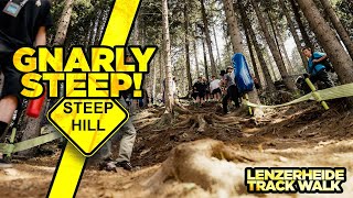 IS THIS TRACK TOO GNARLY!? - RAAW at Lenzerheide | Day 1