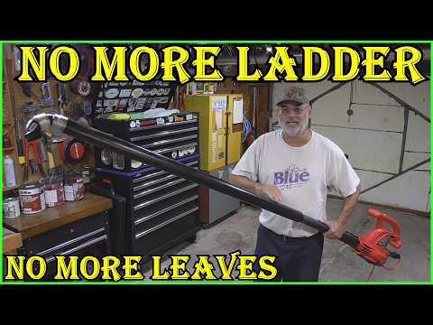 House Gutter Leaf Blower "HACK"