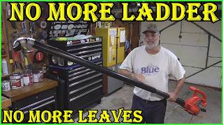 House Gutter Leaf Blower "HACK"