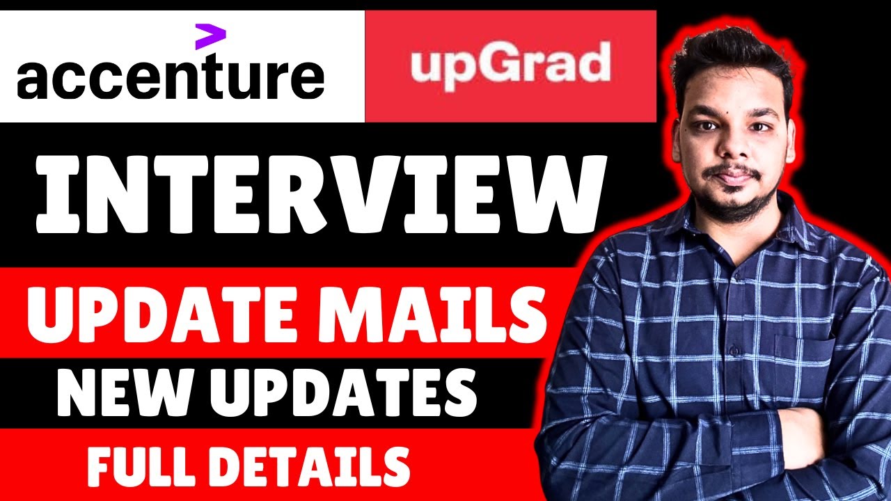 Accenture Interview Update , Reschedule Interviews | Slot Booking | Upgrad Cognizant Interviews