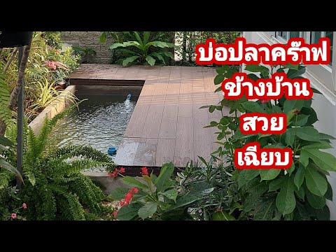 วิธีทำบ่อปลาคร๊าฟสวยๆข้างบ้าน แบบง่ายๆ ขนาด 3 ตัน paichillchill ไปชิลชิล