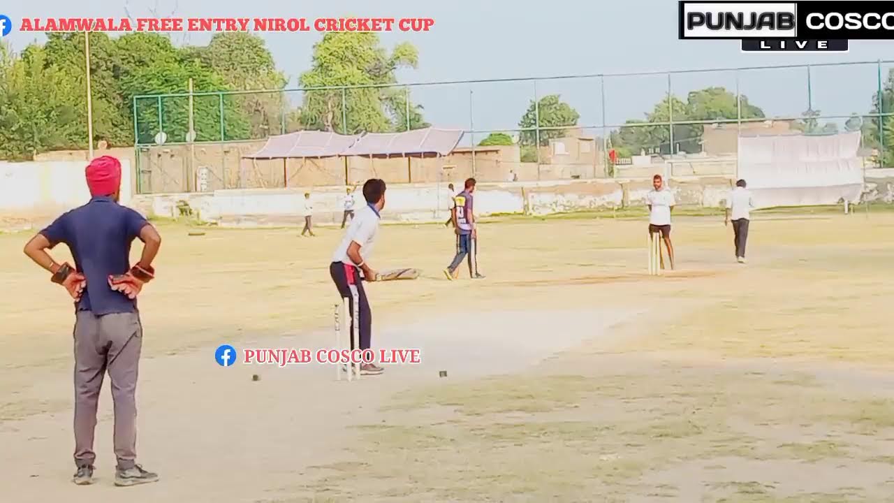 🔴LIVE ALAMWALA (MALOUT) ENTRY FREE NIROL CRICKET CUP || PUNJAB COSCO LIVE