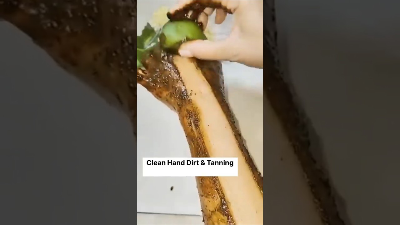 🦋Permanent Fair Hand Tips | Remove Hand Dirt & Tanning/Most Easy Manicure,Remove Suntan 