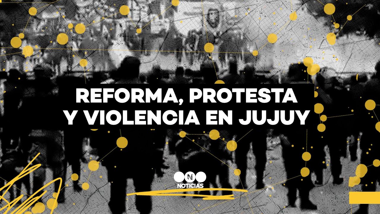 REFORMA, PROTESTA Y VIOLENCIA EN JUJUY - Telefe Noticias