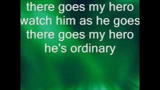 my hero foo fighters lyrics