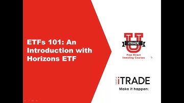 ETFs 101: An Introduction to ETFs with Horizons ETFs