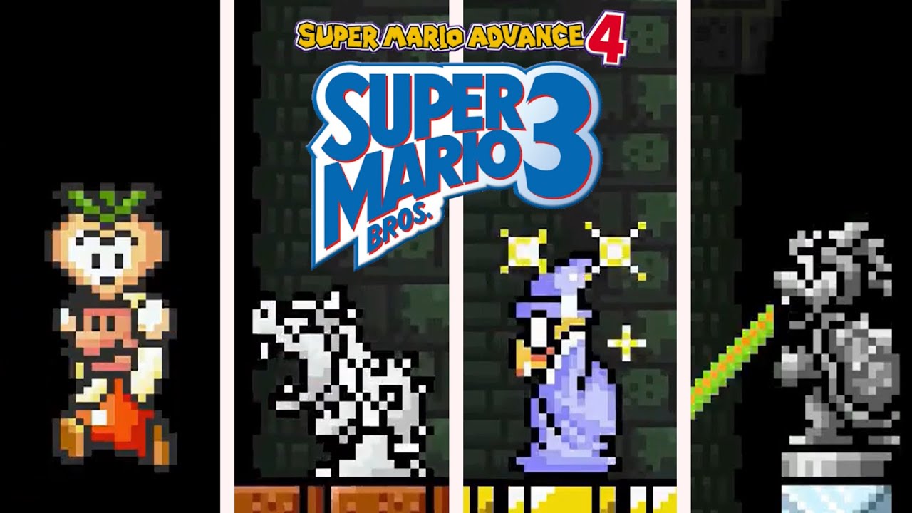 Super Mario Advance 4 All Fortresses And Castles E Reader Levels 