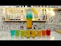 HỌC PHA CHẾ - Rainbow Shot Cocktail &amp; Mocktail