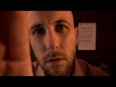 ASMR Realistic and Relaxing Eye Exam | Sleepy Light Triggers