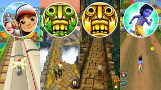 Subway Surfers 🆚 Temple Run 2 🆚 Temple Run 🆚 Little Krishna screenshot 5