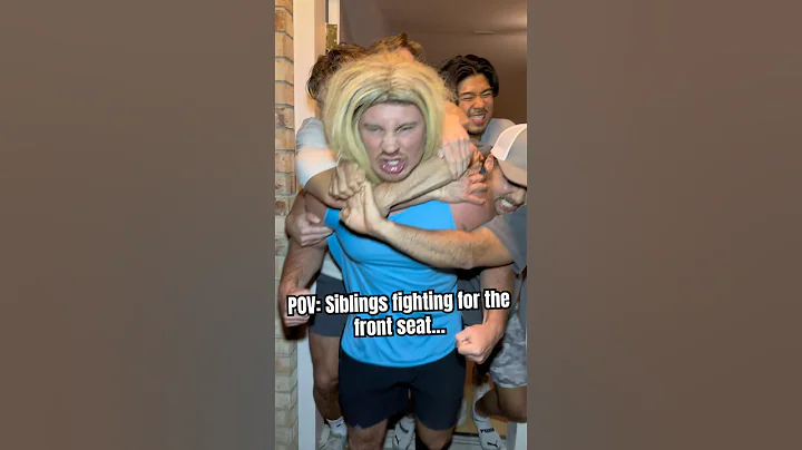 Siblings fighting for the front seat… #theboys #viral #shorts #siblings #epix