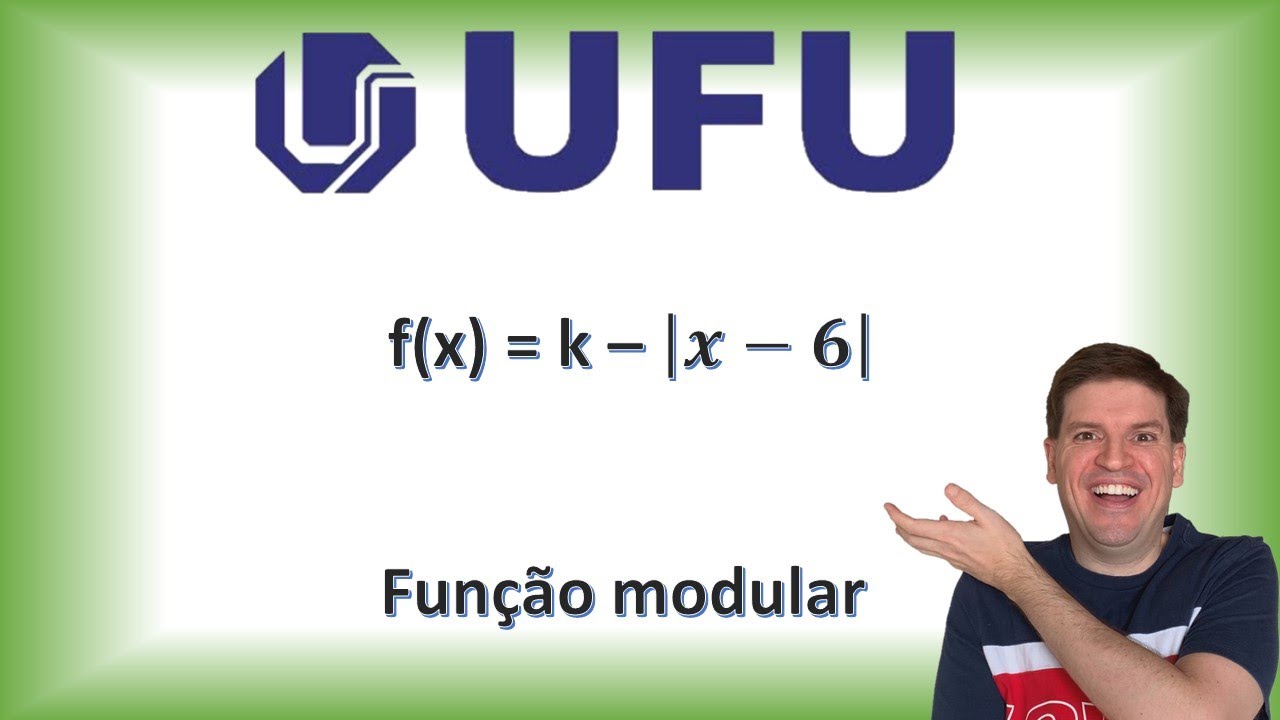 Considere o gráfico de uma função real de variável real f(x) = k - (x - 6), onde k é um número real