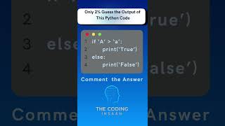 Can You Guess This Python Output? (Only 2%) #coding #codingbat #learnpython #quiz #programming #code