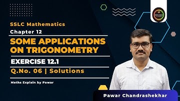 03 | Chapter 12 | Some Applications on Trigonometry | Class 10 | Ex 12.1 | Q.No. 3 and 5 | Solution