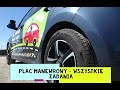 Plac manewrowy - wszystkie zadania, egzamin kat B