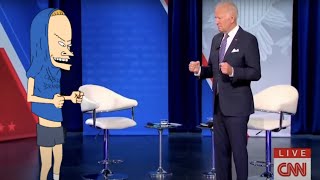 Joe Biden is Cornholio - I Need TP for My Bunghole