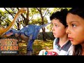 JURASSIC SAFARI EXPERIENCE - ENCONTRAMOS O TIRANOSSAURO REX E O INDOMINUS REX.