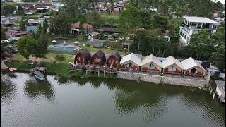 View Video Full Drone 4K "De Bloem Lakeview Villa" Pengalengan Bandung.