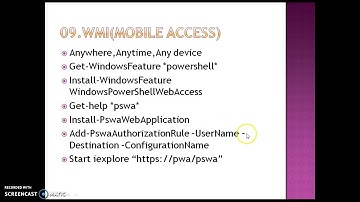 Part 6 - PowerShell Introduction WMI