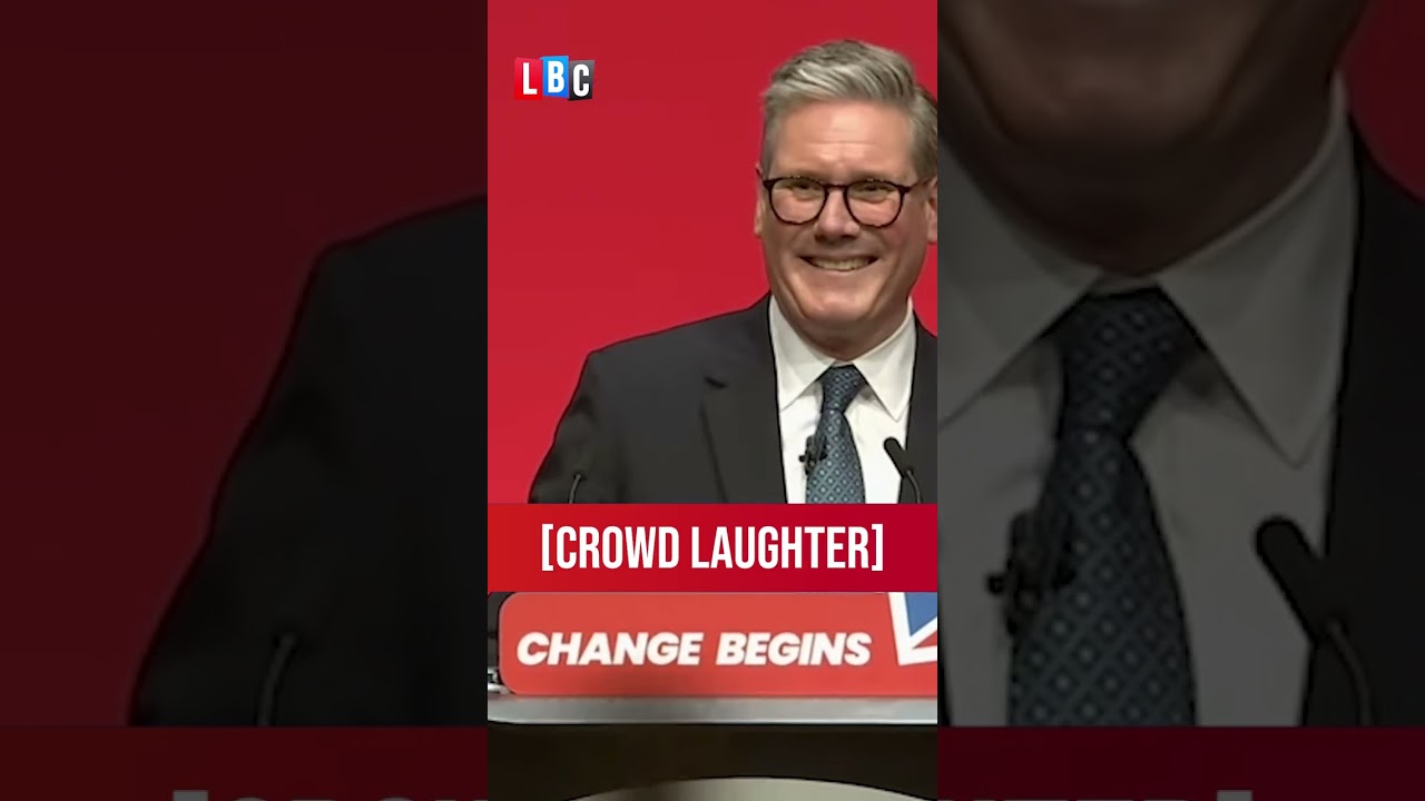 Keir Starmer responds to heckler with jab at Jeremy Corbyn | LBC