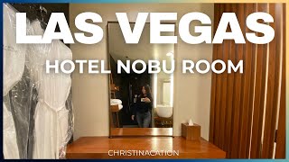 Las Vegas Hotel NOBU: Caesar’s Palace Casino Las Vegas Hotel Room Tour 