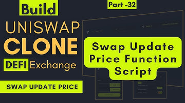 Swap Update Price Function Script | How To Build Script For Getting Update Price Uniswap V3 SDK