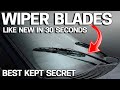 How to Make Windshield Wiper Blades Like NEW in 30 Seconds