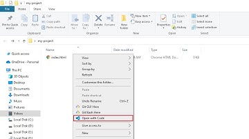 Add Open with Code option in Windows Context Menu | Install VS Code | Muhammad Umair Ahmad