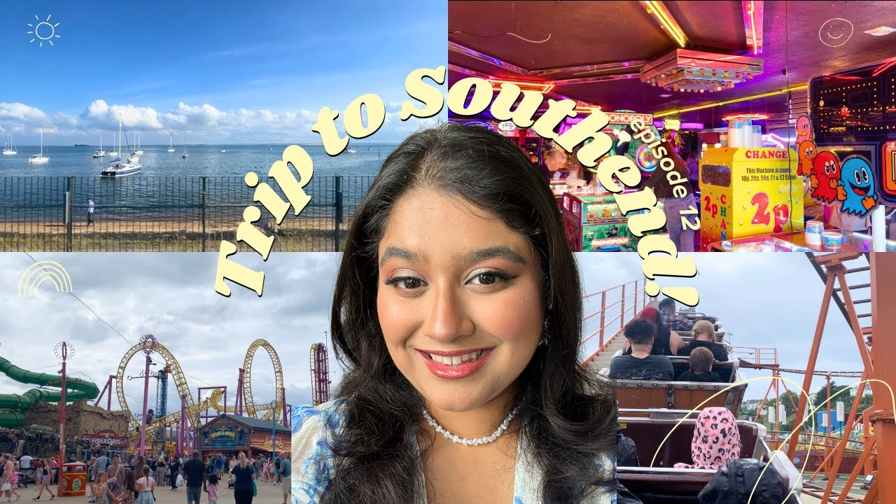 Day Trip to Southend! 🎢 | Seaside, Arcades & Theme Park Fun