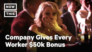 Company Surprises Employees With $10M in Holiday Bonuses | NowThis