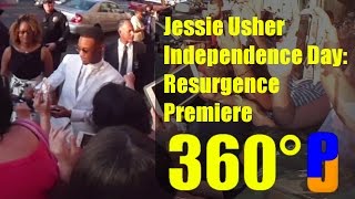 Jessie Usher Independence Day: Resurgence Premiere  (360° Video)