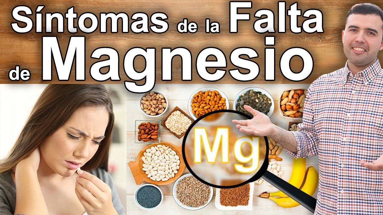 Síntomas de la Falta de Magnesio - 10 Signos para Tomar Cloruro de Magnesio y Para Que Sirve