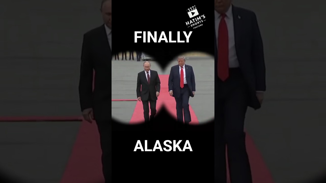 Putin & Trump Finally Meet in Alaska – And Someone’s Watching… 👀