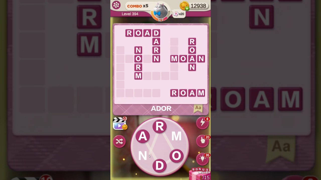 WORD VILLAS level 394