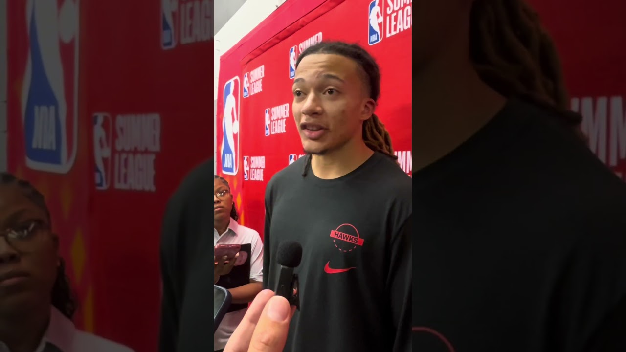i chatted with kingston flemings #nba #nbadraft #basketball #houston #summerleague