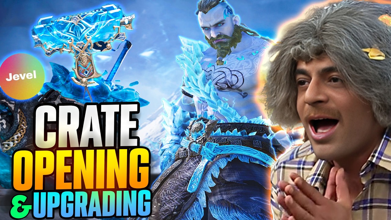 😯OMG !  Uzi Crate Opening  in BGMI - Maxing out New Lv 8 Glacier Uzi BGMI 