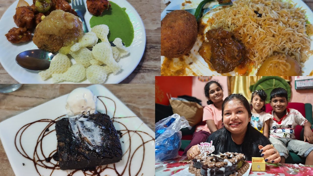 আজ সারা দিন দারুন কাটলো, দিনে বাইরে খাওয়া দাওয়া আর রাতে পরিবারের সবার সঙ্গে  মাঝরাতের জন্মদিন।।